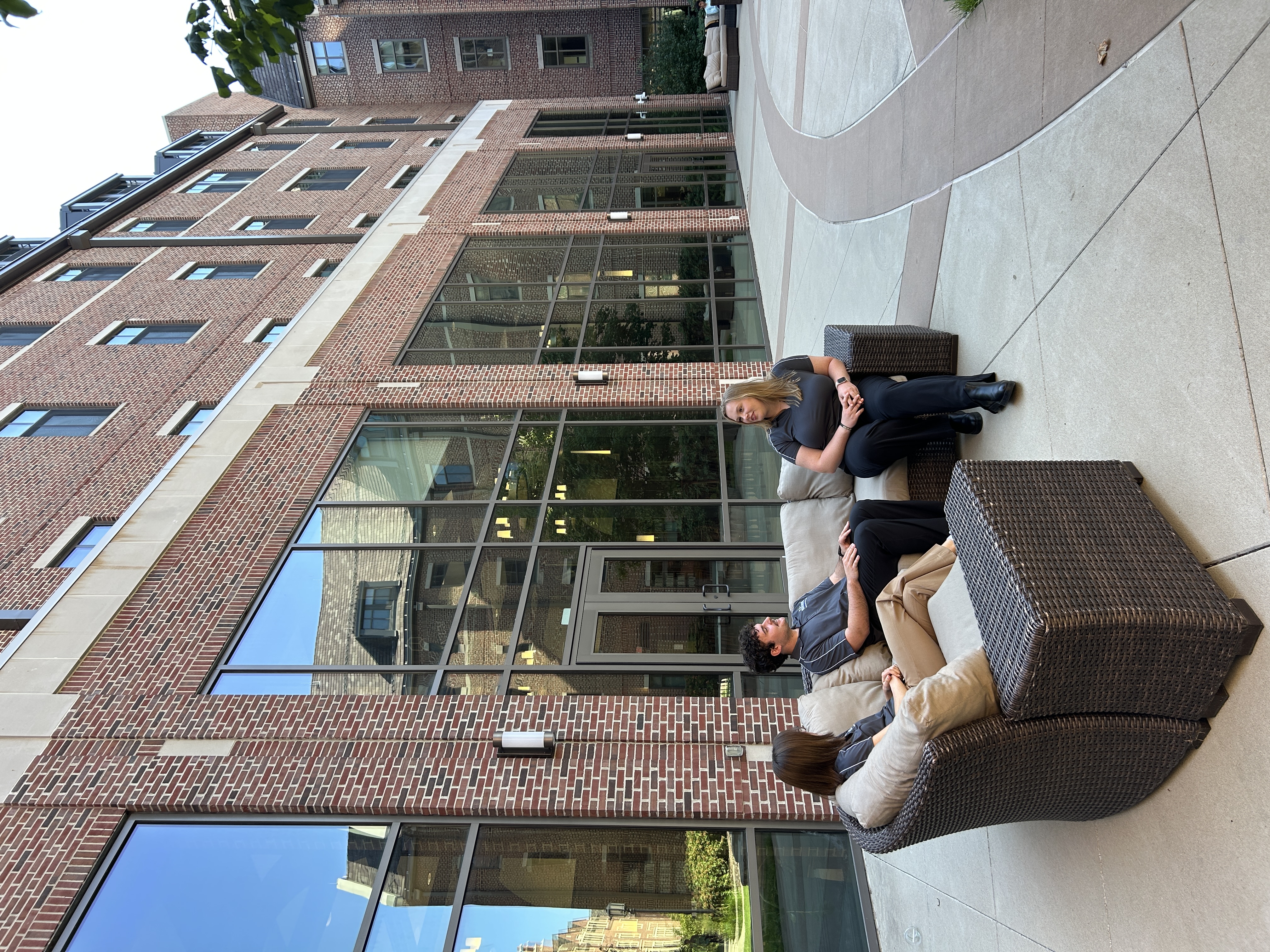 photo of the courtyard